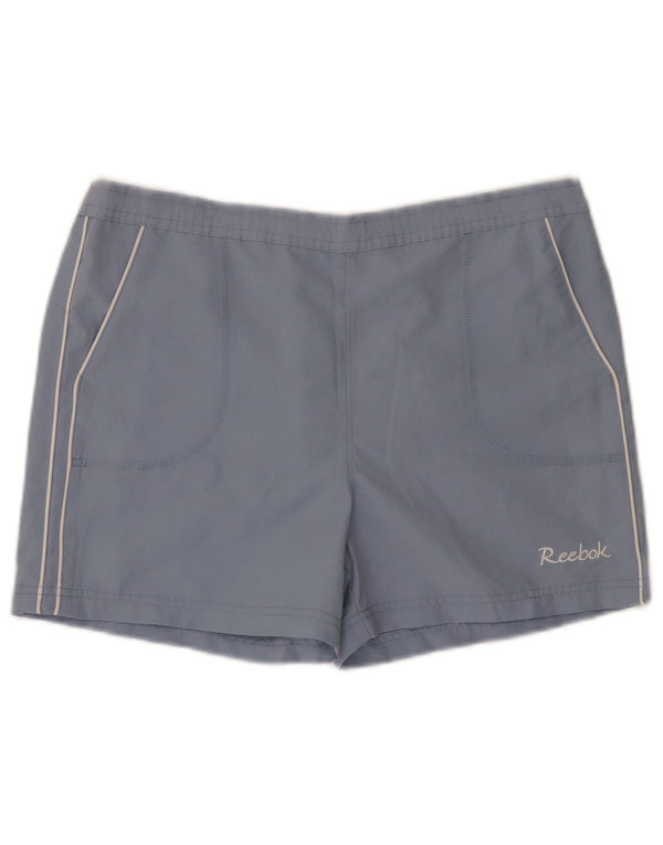 Pantaloncini sportivi Reebok da ragazza Regular 14-15 anni XL Blu Poliestere Sport