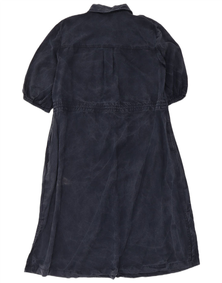 Abito lungo da donna French Connection UK 14 Lyocell medio blu navy