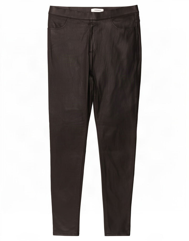 Leggings da donna Marks & Spencer UK 14 Large in viscosa nera
