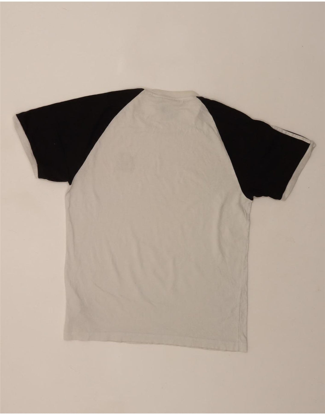 T-shirt da uomo Adidas Top in cotone color block bianco medio