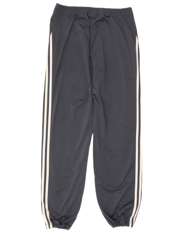 Pantaloni da tuta da uomo Adidas Joggers in poliestere grigio medio
