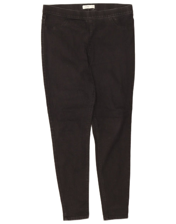 Jeans skinny a vita alta da donna Marks & Spencer UK 14 Large W31 L27 Nero