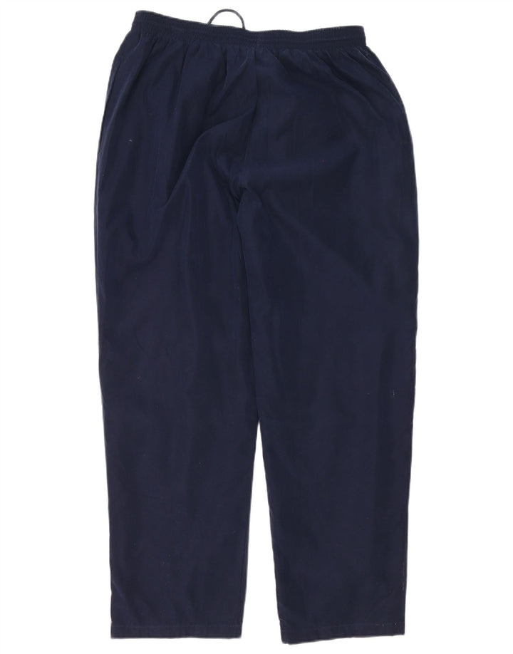 Pantaloni da tuta grafica da uomo Champion XL poliestere blu navy