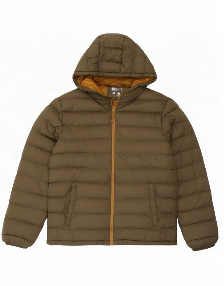 Giacca imbottita con cappuccio da uomo Mountain Warehouse UK 40 Large Khaki Poliammide