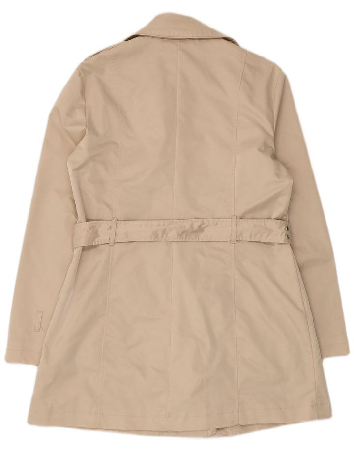 oltre Trench da donna con cintura UK 16 Large Beige Poliestere
