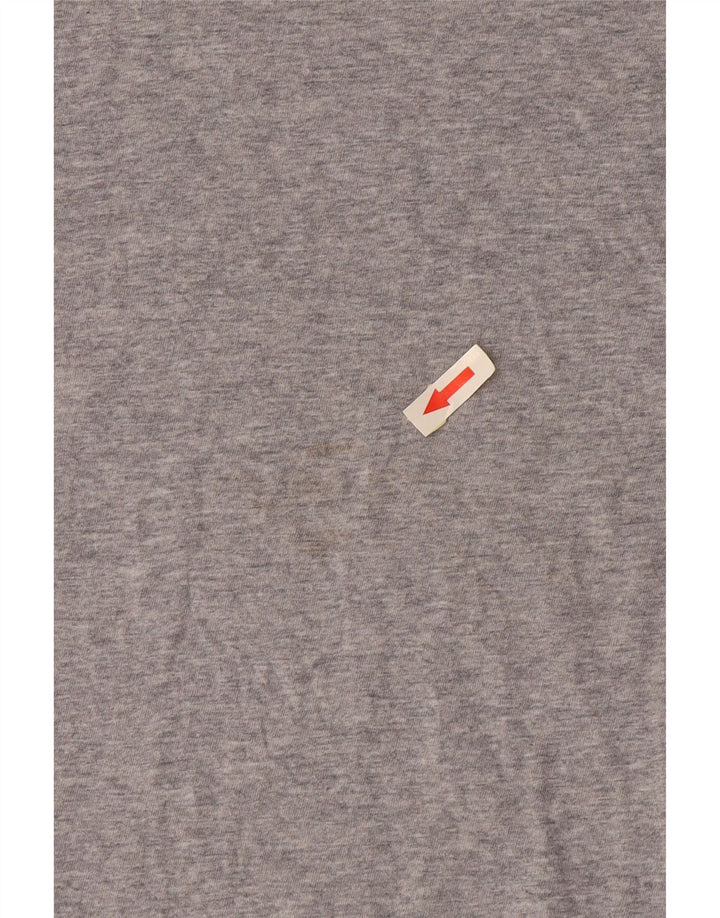 T-shirt grafica da uomo Levi's Top grande in cotone grigio