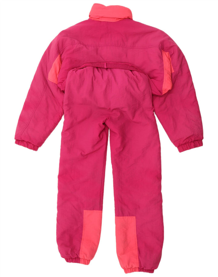 Tuta da sci oversize con grafica K-Way da donna EU 38 Poliammide rosa medio