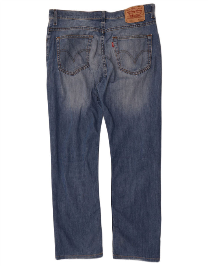 Jeans dritti da uomo Levi's W34 L28 cotone blu