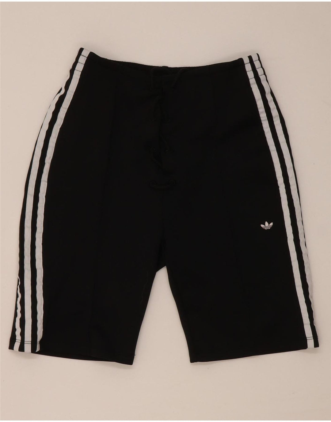 Pantaloncini sportivi Adidas da donna UK 12 medio cotone nero