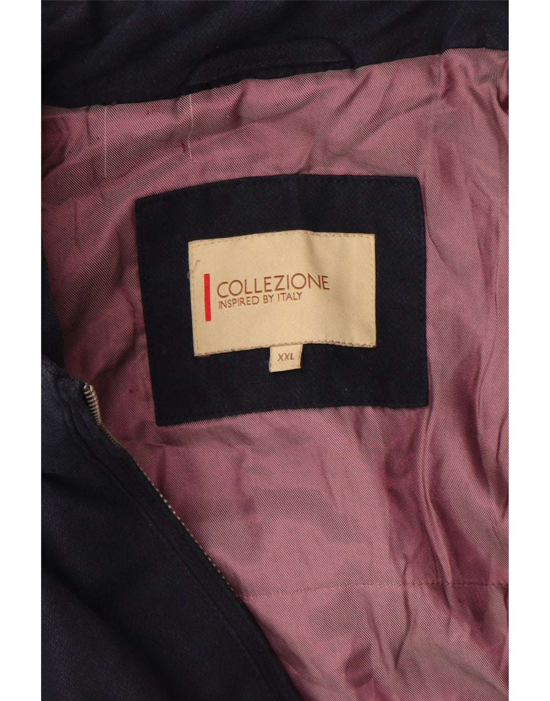 Giubbotto bomber vintage da uomo UK 44 2XL Blu navy
