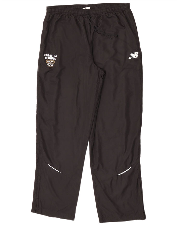 Pantaloni da tuta con grafica da uomo NEW BALANCE XL poliestere nero