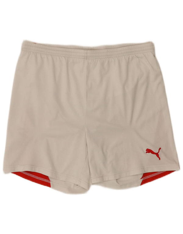 Pantaloncini sportivi da uomo Puma Large White Colourblock