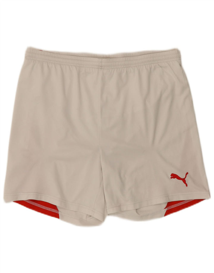 Pantaloncini sportivi da uomo Puma Large White Colourblock