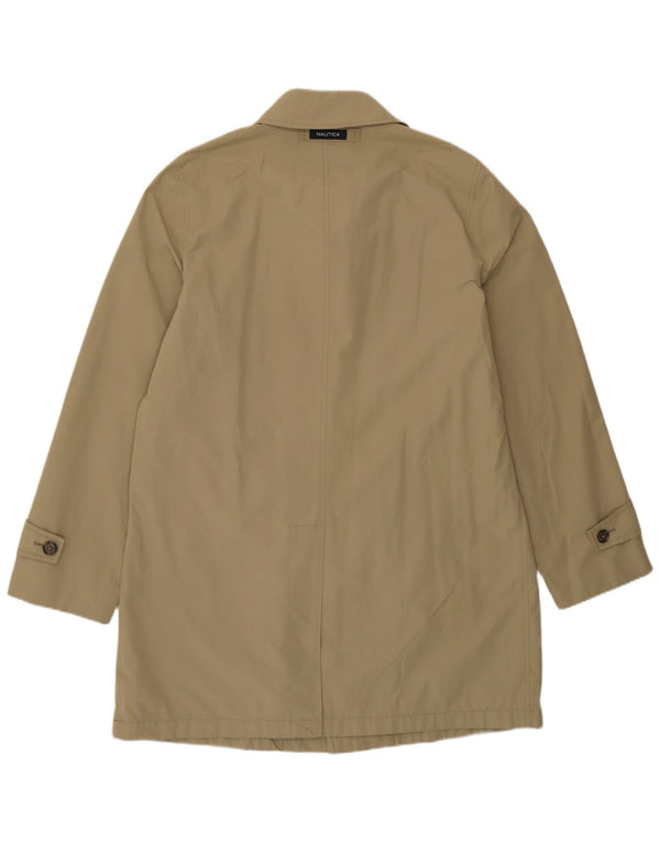 Soprabito da uomo Nautica UK 38 medio poliestere kaki classico