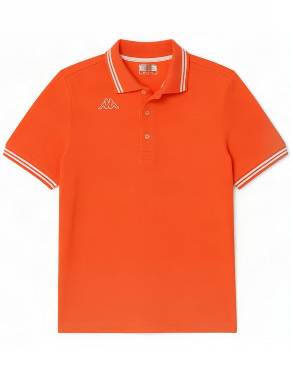 Polo da uomo Kappa Small Arancione in cotone