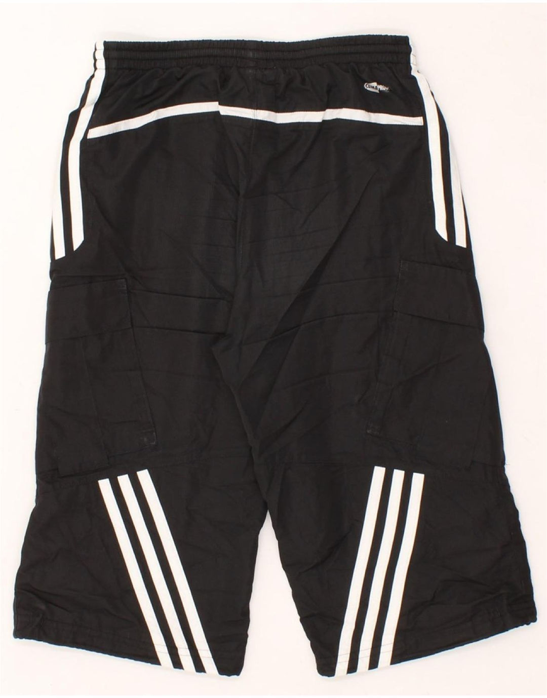 ADIDAS Boys Clima 365 Bermuda Sport Shorts 9-10 Years  Black Polyester Vintage Adidas and Second-Hand Adidas from Messina Hembry 