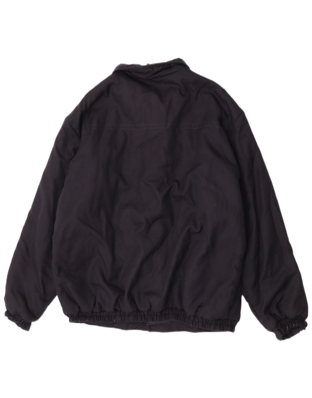 Giubbotto bomber vintage da uomo UK 42 XL blu navy