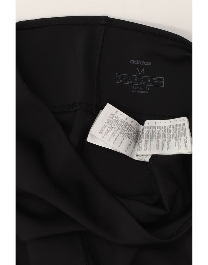 Leggings ADIDAS Climalite da donna UK 12/14 Poliestere nero medio