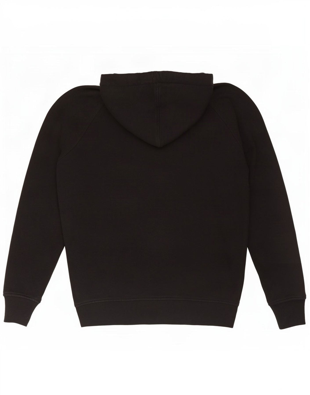 Maglione con cappuccio grafico da uomo Kappa piccolo in cotone nero
