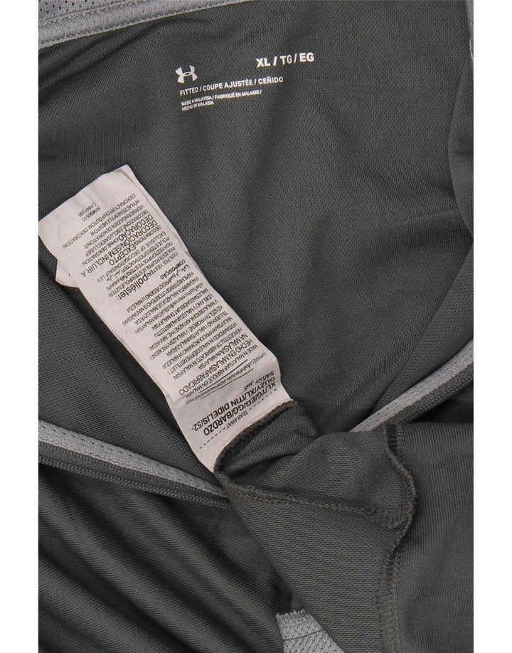 Giacca da tuta da uomo UNDER ARMOUR XL Poliestere color block grigio