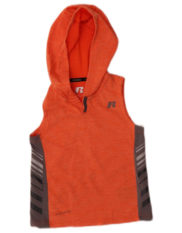 Maglione con cappuccio Russell Athletic per ragazze Dri-Power 4-5 anni XS Arancione