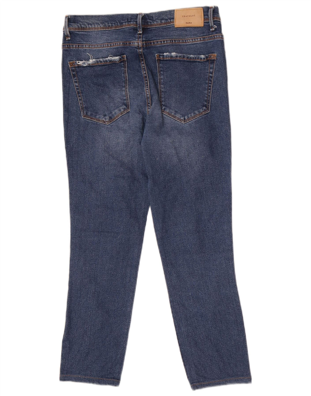 Jeans corti da donna Zara EU 38 piccoli W28 L24 blu
