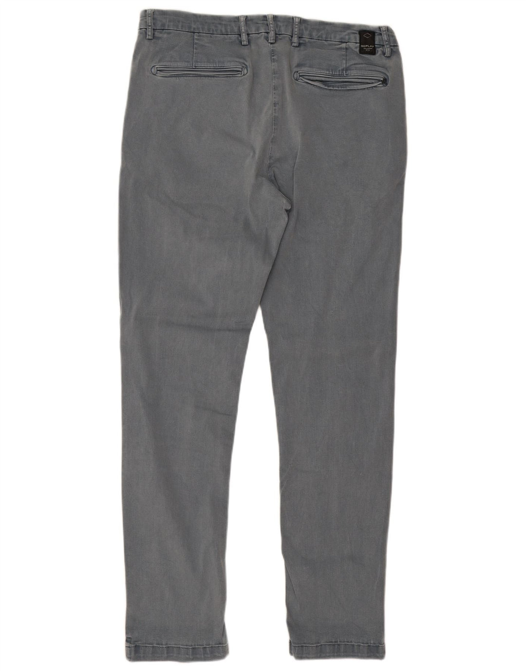 Jeans slim da uomo Replay W34 L32 cotone grigio