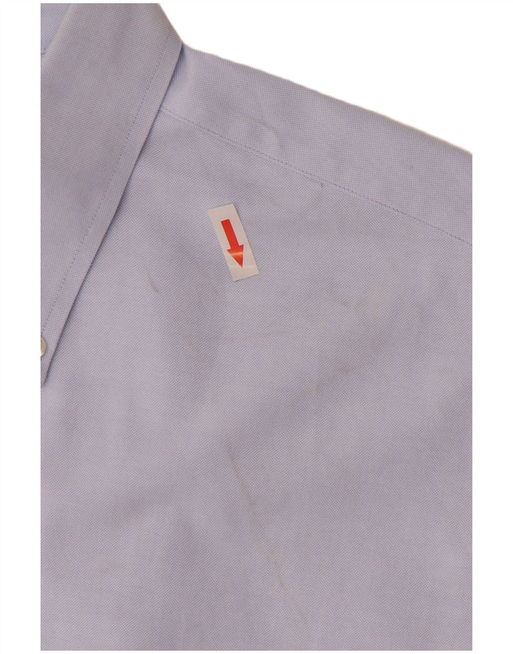 Camicia da uomo Brooks Brothers grande in cotone blu