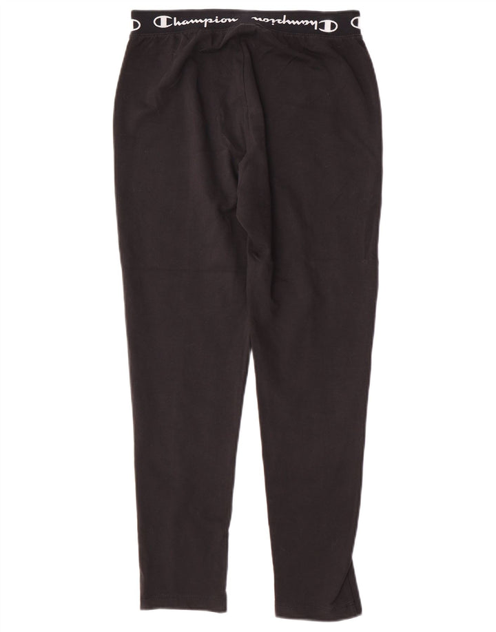 Pantaloni da tuta con grafica da donna Champion UK 10 Small neri