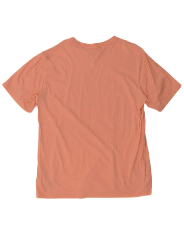 CONVERSE T-shirt grafica da uomo Top XL in cotone rosa