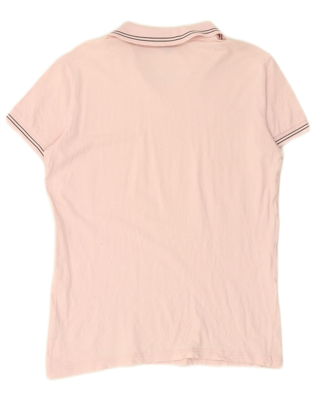 CALVIN KLEIN JEANS Polo grafica da uomo in cotone rosa medio