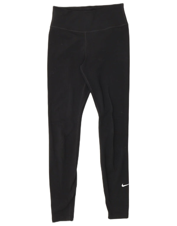 Leggings Nike Dri Fit da donna UK 4 XS neri sportivi
