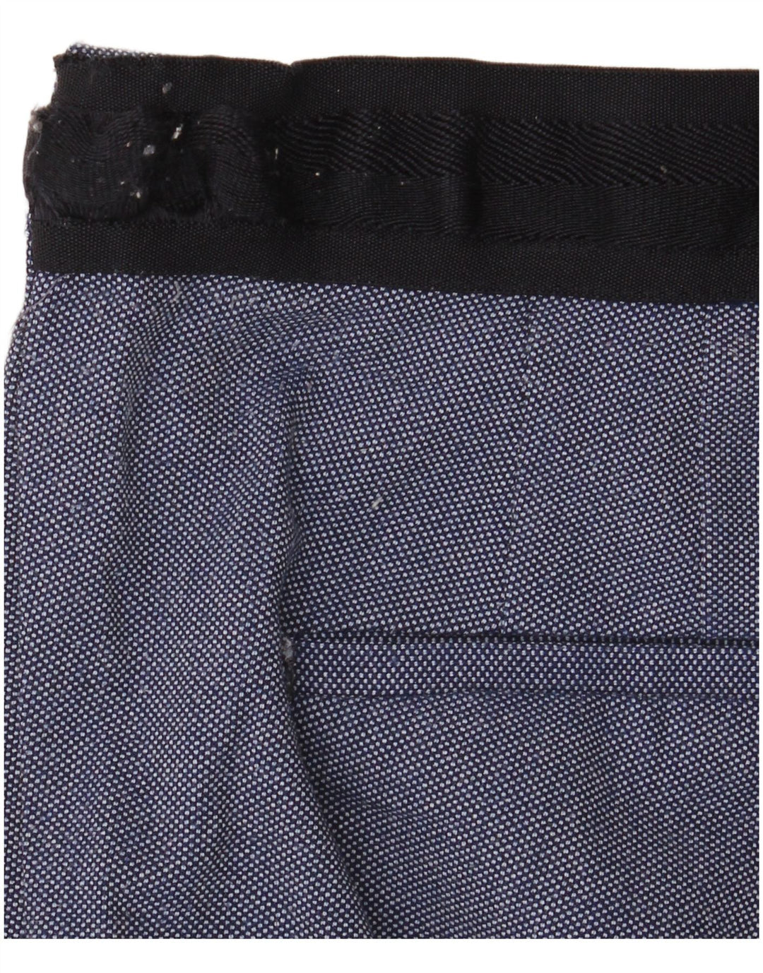 Pantaloni da abito slim da donna Marks & Spencer XL W32 L28 poliestere blu