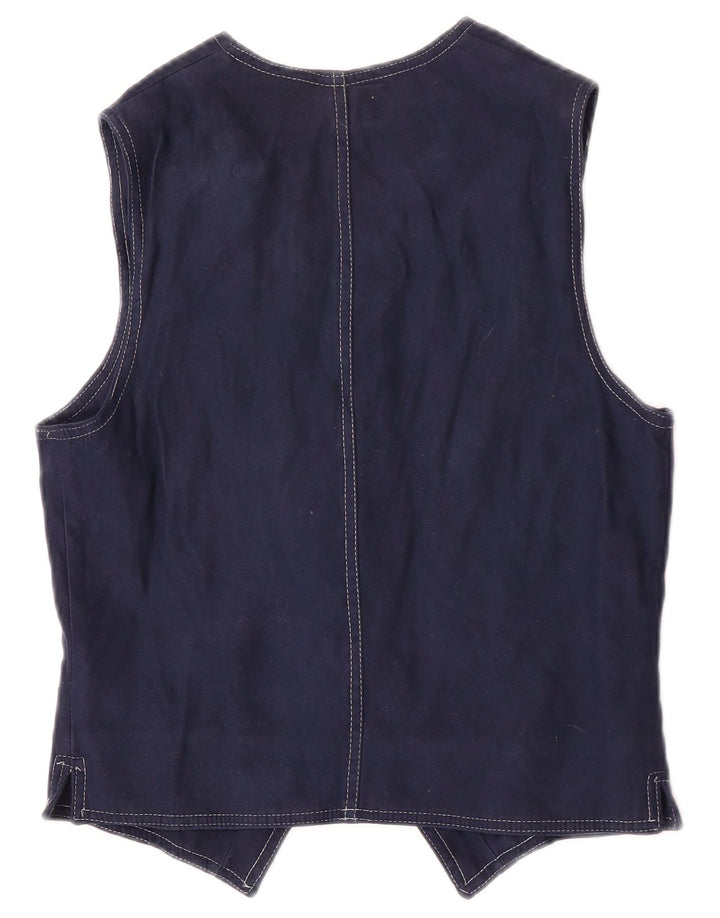 Gilet da donna Okay UK 12 Poliestere blu navy medio