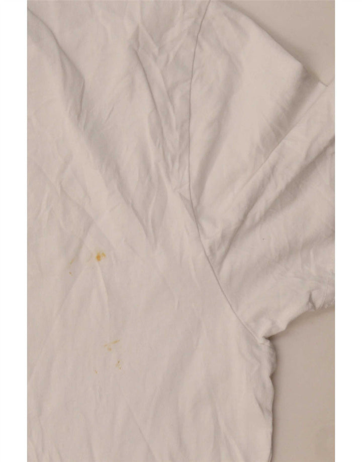 T-shirt da uomo Diesel Top Large in cotone bianco