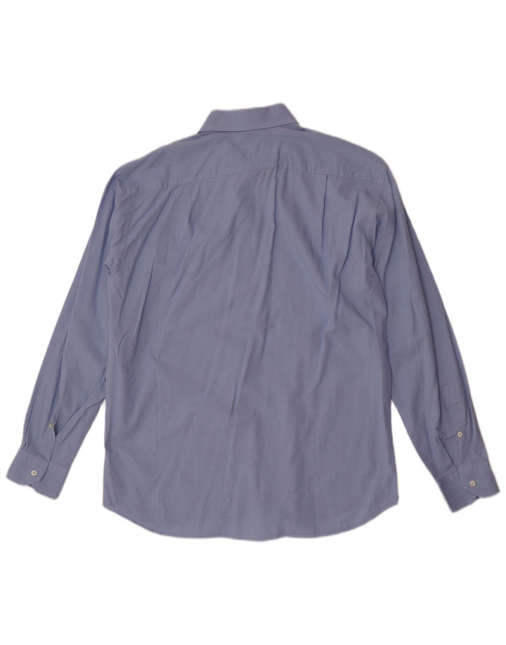 Camicia da uomo Roccobarocco taglia 41 16 grande cotone blu