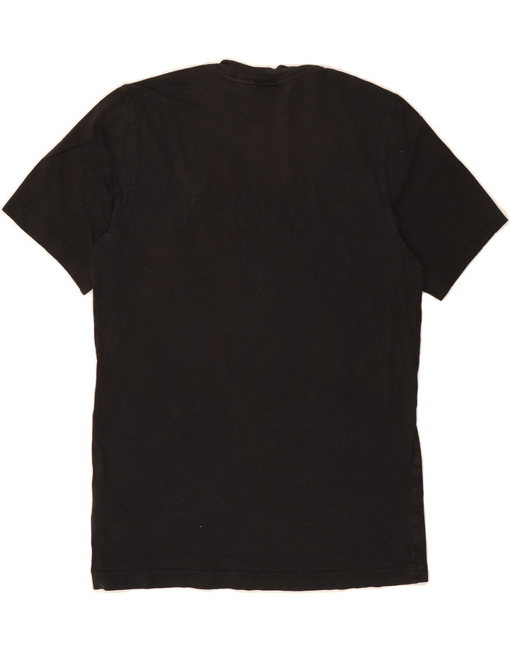 ADIDAS Mens T-Shirt Top Small Black Cotton Vintage Adidas and Second-Hand Adidas from Messina Hembry 