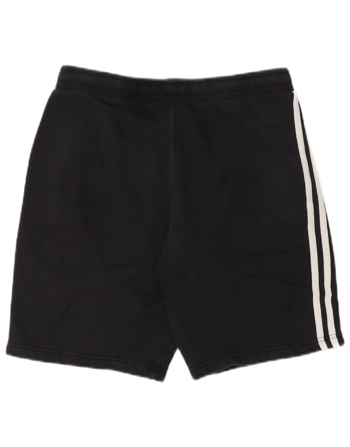 Pantaloncini sportivi da uomo ADIDAS piccoli in cotone nero