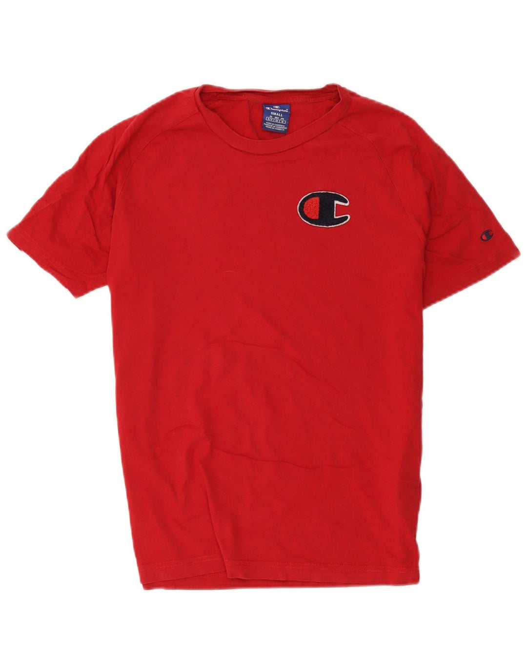 T-shirt da uomo Champion Top piccola rossa in cotone