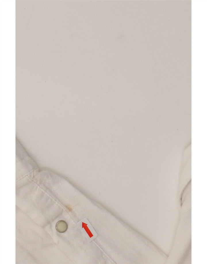 ALLEY DOCKS Camicia da uomo 2XL Cotone bianco