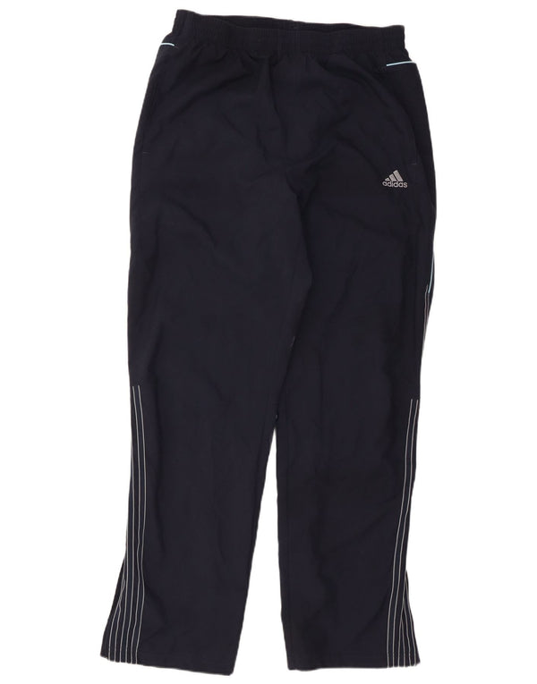 Adidas Mens Tracksuit Trousers Large Navy Blue Polyester