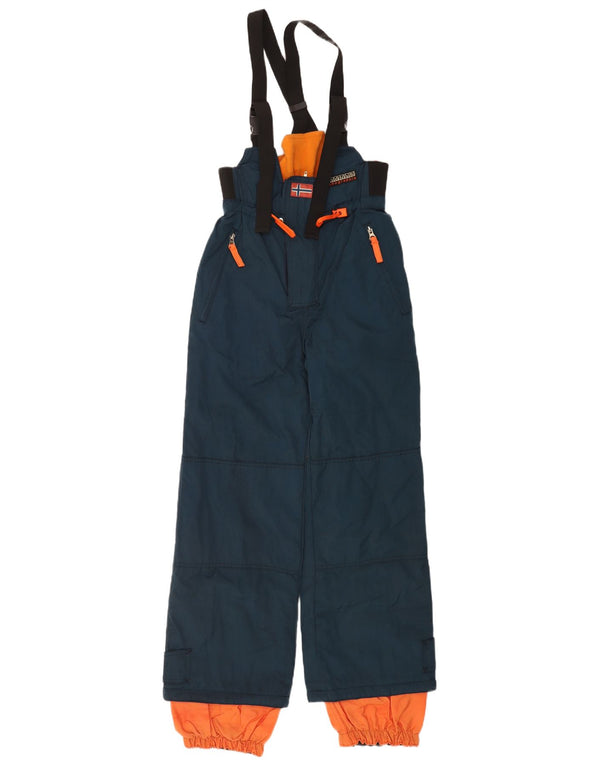 Pantaloni da sci da uomo Geographic Napapijri Small Blu Navy Colorblock
