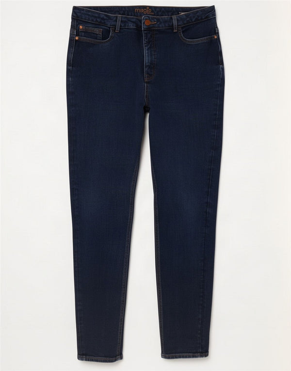 Marks & Spencer Jeans skinny da donna UK 16 Large W32 L27 Blu navy Cotone