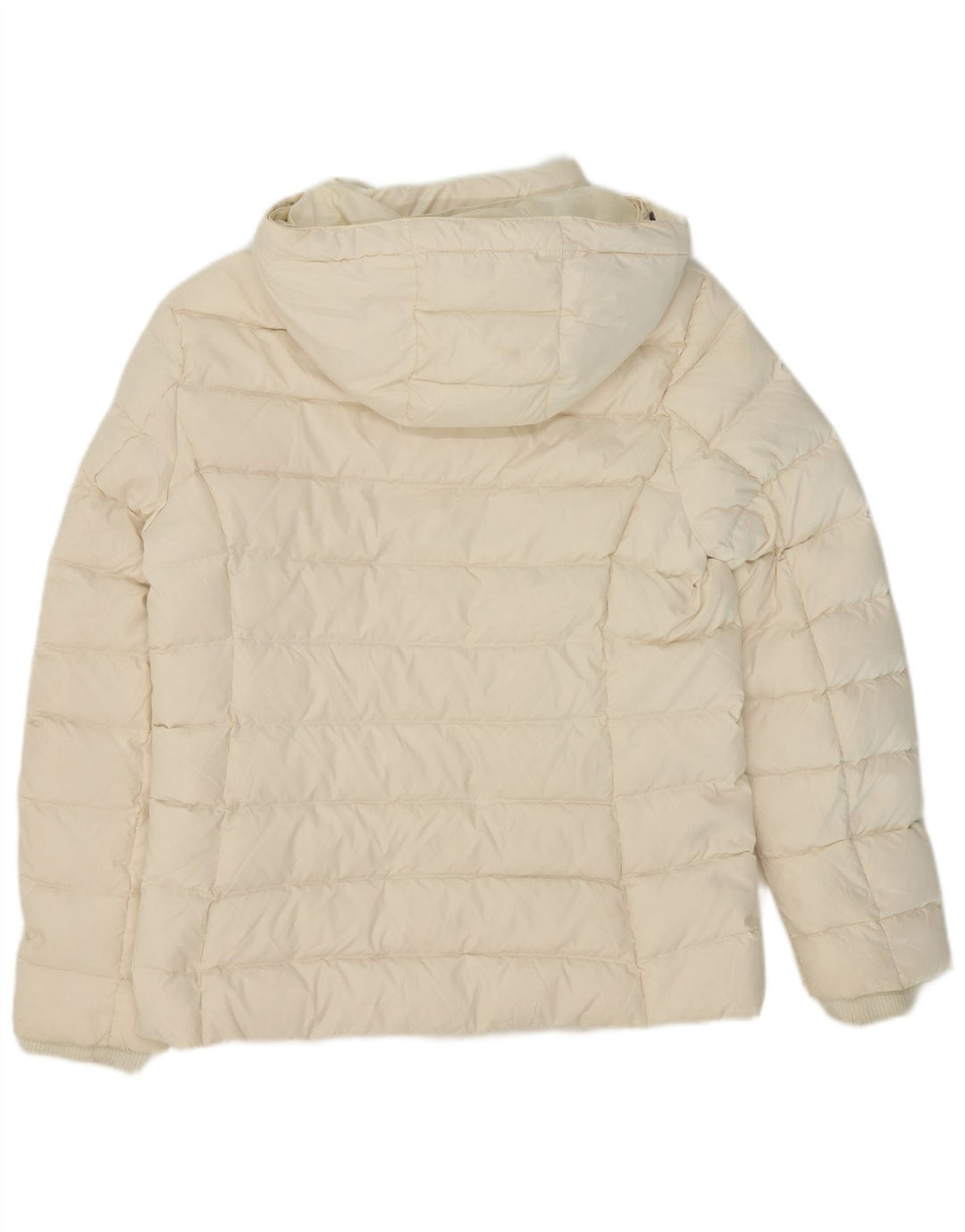 Giacca imbottita con cappuccio da donna Tommy Hilfiger UK 18 XL poliestere bianco
