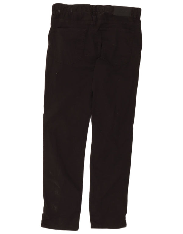 Pantaloni casual slim fit da uomo Hugo Boss Delaware W34 L32 cotone nero