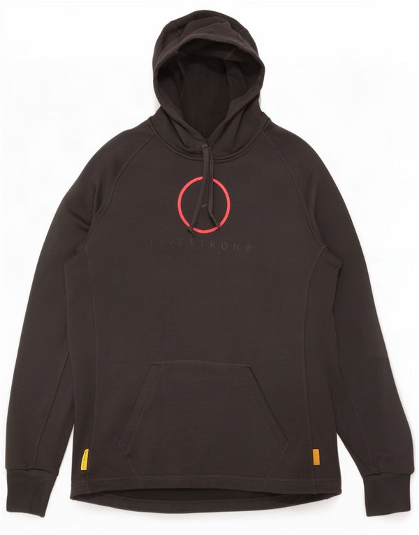 Nike Mens Therma-Fit Graphic Hoodie Jumper Medium Grey