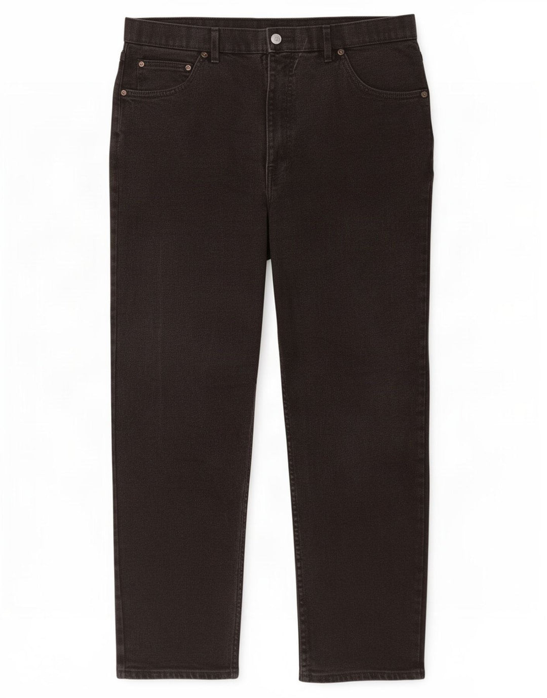 Jeans dritti da uomo Marks & Spencer W36 L29 cotone nero