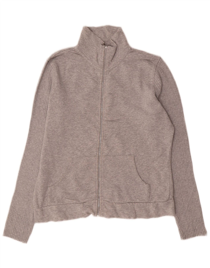 Giacca da ginnastica da donna Gap in cotone mélange grigio medio