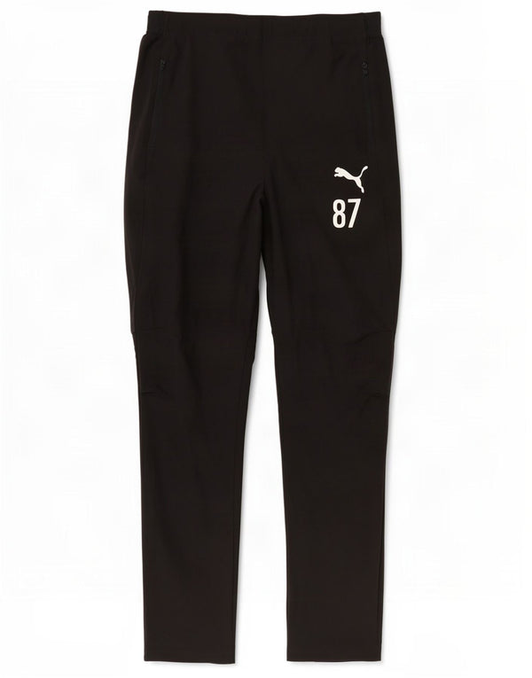 Pantaloni da tuta con grafica Puma da donna UK 14 Large neri