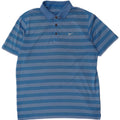 Polo Nike da uomo XL in poliestere a righe blu